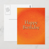 Carte Postale Joyeux anniversaire (Devant / Derrière)