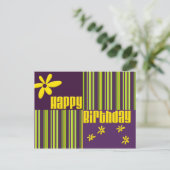 Carte Postale Joyeux anniversaire (Debout devant)