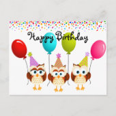 Carte Postale Joyeux Anniversaire (Devant)