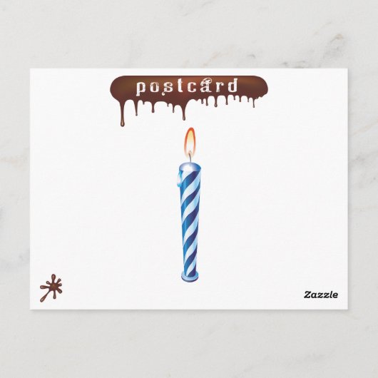 Carte Postale Joyeux anniversaire (Dos)