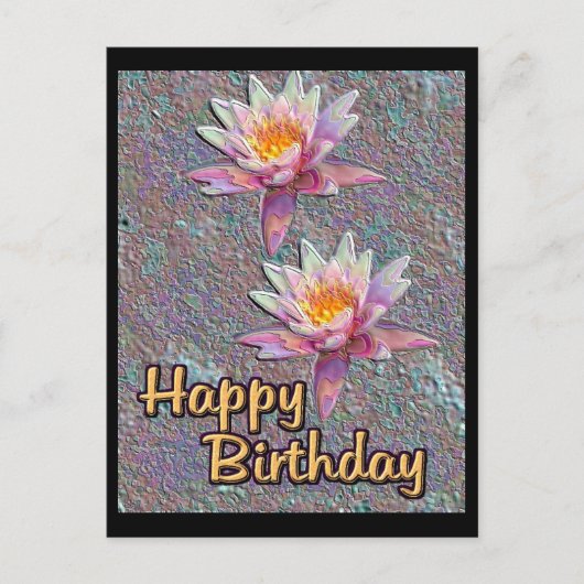 Carte Postale Joyeux anniversaire (Devant)