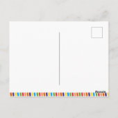 CARTE POSTALE JOYEUX ANNIVERSAIRE (Dos)