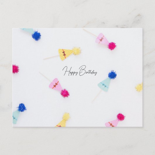 Carte Postale Joyeux anniversaire (Devant)