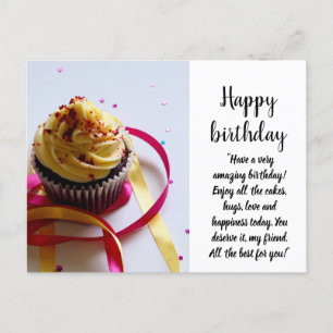 Carte Postale Joyeux anniversaire