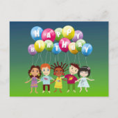 Carte Postale Joyeux anniversaire (Devant)