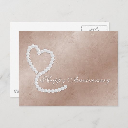 Carte Postale Joyeux anniversaire (Devant / Derrière)