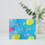Carte Postale Joyeux Anniversaire (Debout devant)