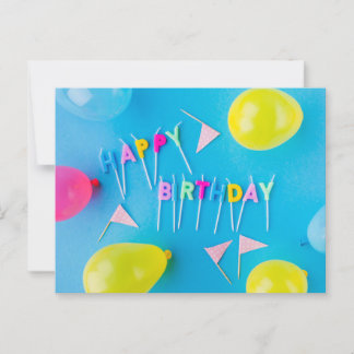 Carte Postale Joyeux Anniversaire