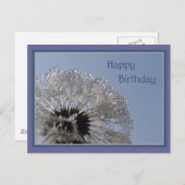 Carte Postale Joyeux anniversaire (Devant / Derrière)