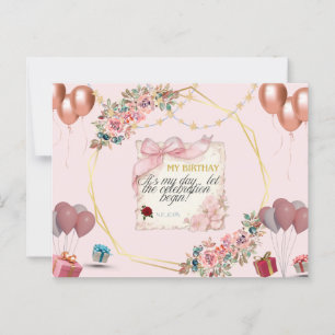 Carte Postale Joyeux Anniversaire