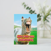 Carte Postale Joyeux anniversaire (Debout devant)