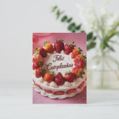 Carte Postale Joyeux Anniversaire  (Debout devant)