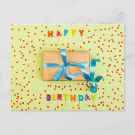 Carte Postale Joyeux Anniversaire (Devant)
