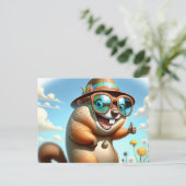 Carte Postale Joyeux anniversaire (Debout devant)