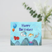 Carte Postale Joyeux anniversaire (Debout devant)