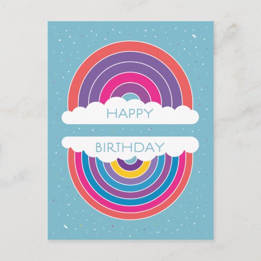 Carte Postale Joyeux Anniversaire (Devant)