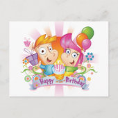 Carte Postale Joyeux anniversaire (Devant)