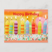 Carte Postale Joyeux Anniversaire (Devant)