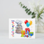 Carte Postale Joyeux Anniversaire (Debout devant)