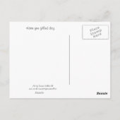 Carte Postale Joyeux anniversaire (Dos)