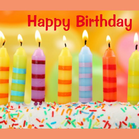 Carte Postale Joyeux Anniversaire