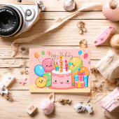 Carte Postale Joyeux anniversaire 🍀