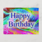 Carte Postale Joyeux anniversaire (Devant)