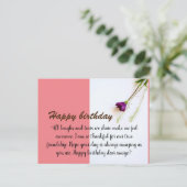 Carte Postale Joyeux anniversaire (Debout devant)