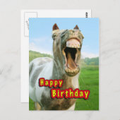 Carte Postale Joyeux anniversaire (Devant / Derrière)