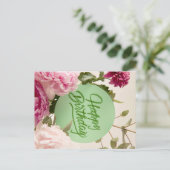 CARTE POSTALE JOYEUX ANNIVERSAIRE (Debout devant)