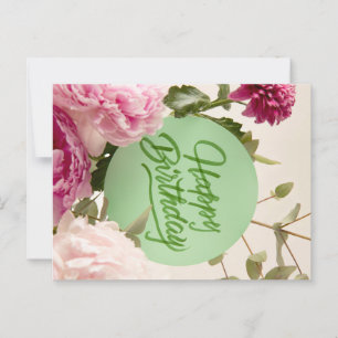 CARTE POSTALE JOYEUX ANNIVERSAIRE