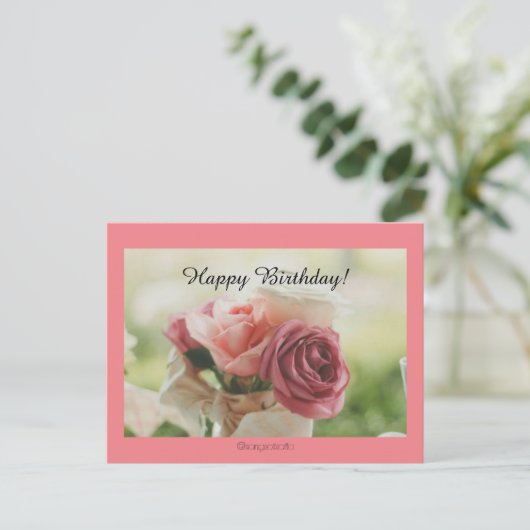 Carte Postale Joyeux anniversaire ! (Debout devant)