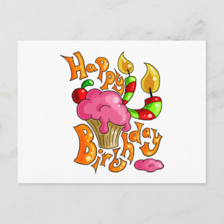 Carte Postale Joyeux anniversaire