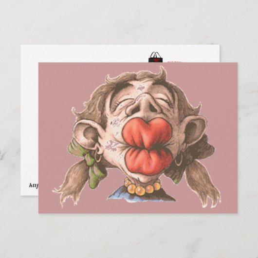 Carte Postale Joyeux anniversaire - (Devant / Derrière)