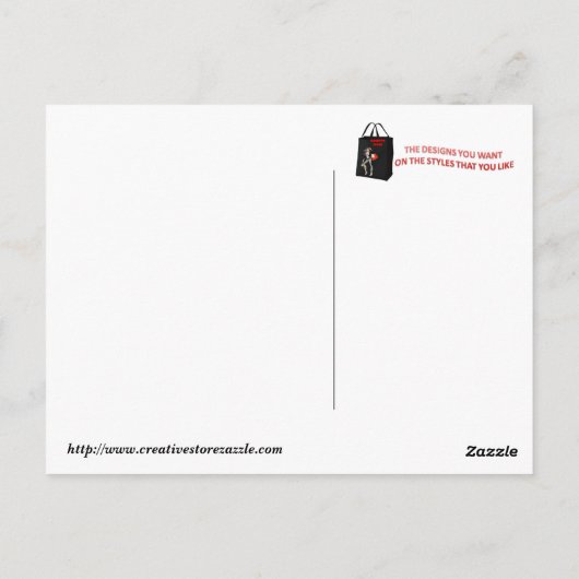 Carte Postale Joyeux anniversaire - (Dos)