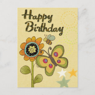 Carte Postale Joyeux Anniversaire
