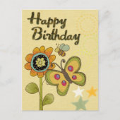 Carte Postale Joyeux Anniversaire (Devant)