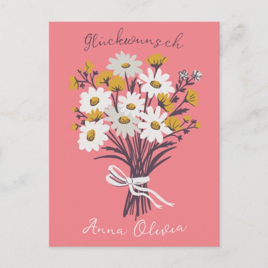 Carte Postale Joyeux anniversaire (Devant)