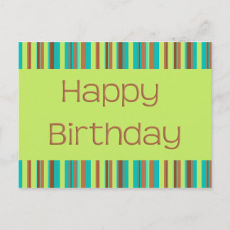 Carte Postale Joyeux anniversaire