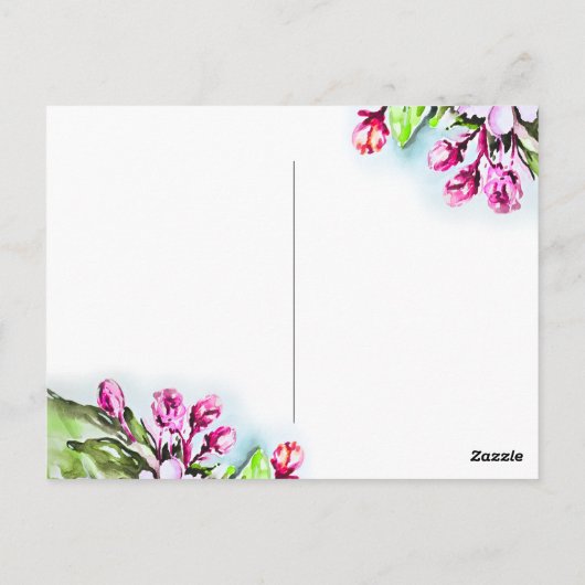 Carte Postale Joyeux anniversaire (Dos)