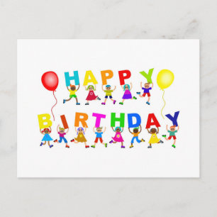 Carte Postale Joyeux anniversaire