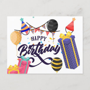 Carte Postale Joyeux Anniversaire