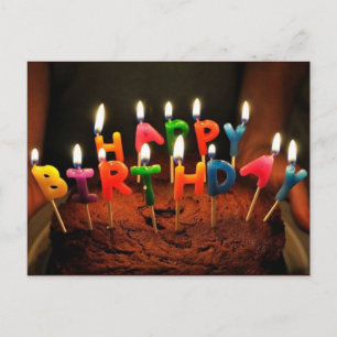 Carte Postale Joyeux anniversaire