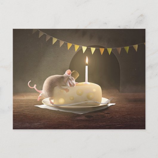 Carte postale : "Joyeux anniversaire" (Devant)