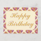 Carte Postale Joyeux anniversaire (Devant)