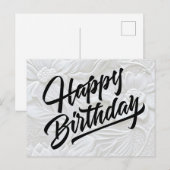 Carte Postale Joyeux Anniversaire (Devant / Derrière)