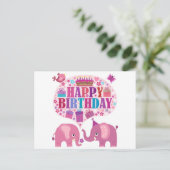 Carte Postale Joyeux anniversaire (Debout devant)