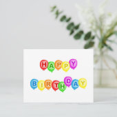 Carte Postale Joyeux anniversaire (Debout devant)