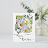 Carte postale Joyeux Anniversaire (Debout devant)