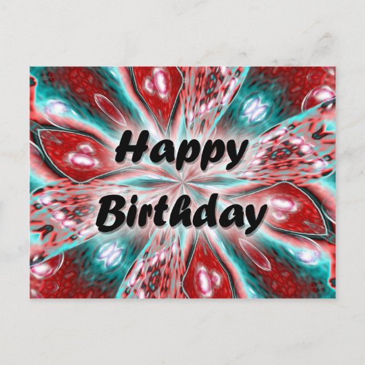 Carte Postale Joyeux anniversaire (Devant)